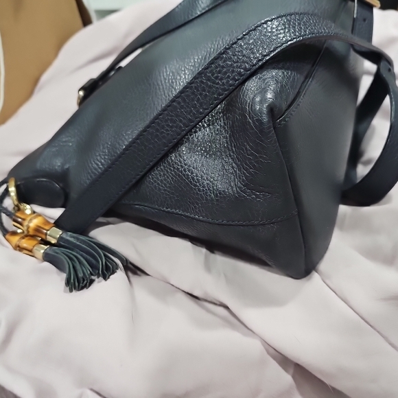 Gucci Bamboo Tassel Tote Bag / Cross Body - Picture 5 of 13